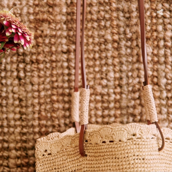 Sezane Ralph Weave Bag NWT - Picture 5 of 9